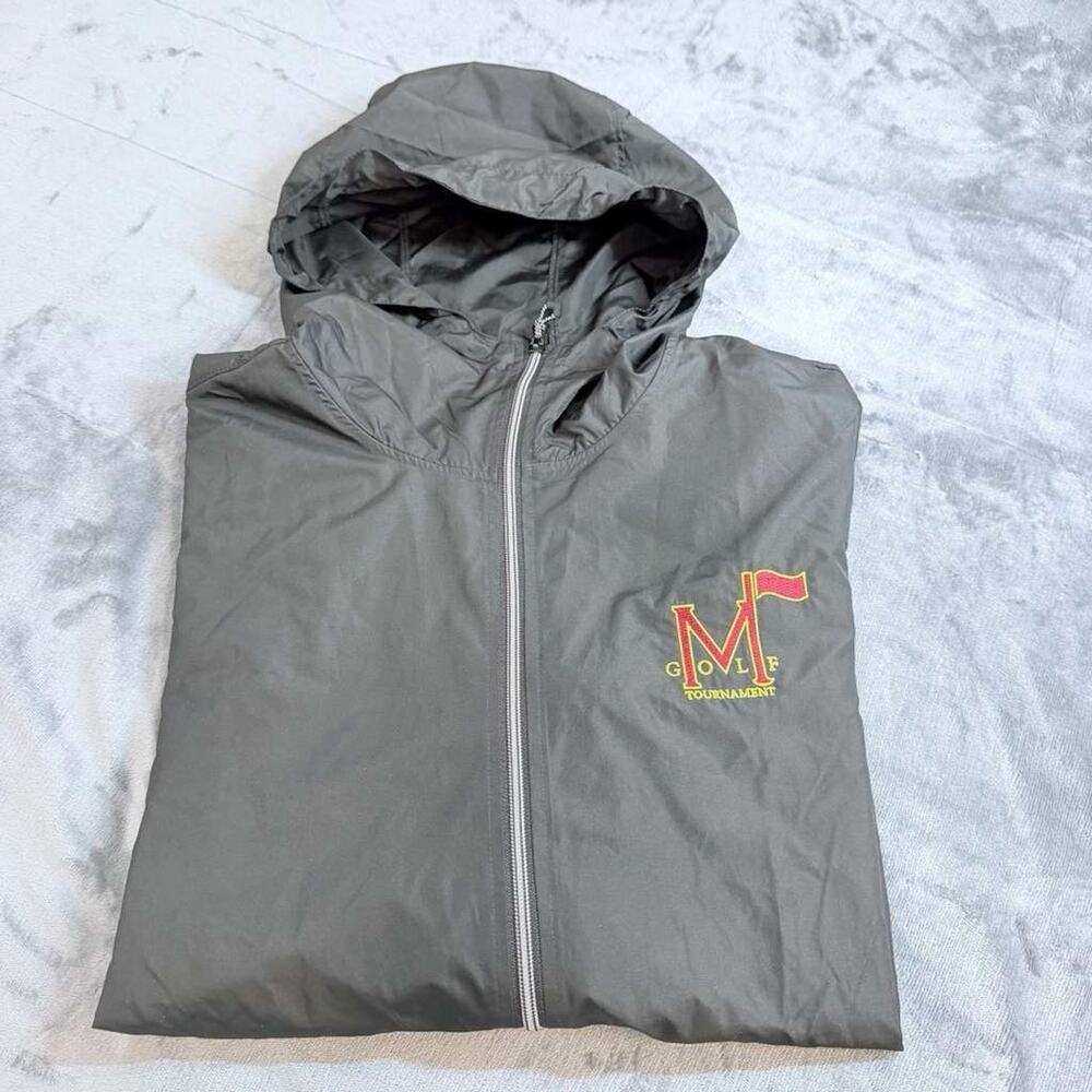 Holloway Golf Performance Windbreaker Black Men’s XL Vented OutdoorWear Logo